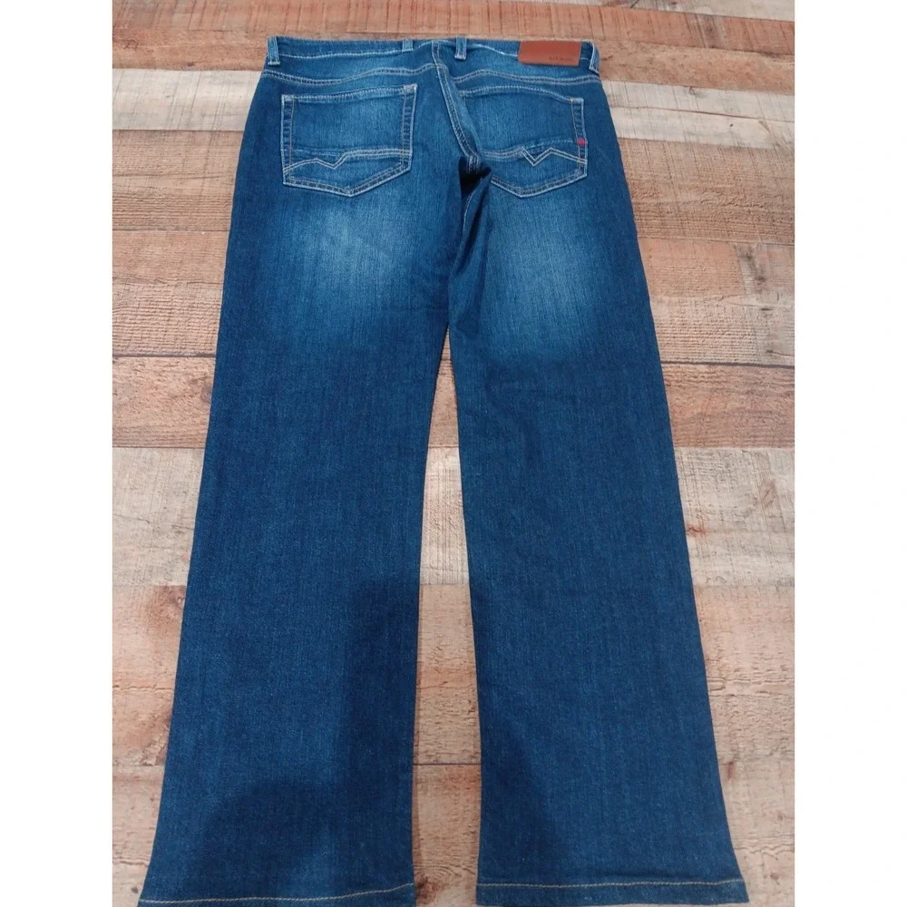 Mac‎ Jeans Candiani Made in Italy Arne Pipe Selvedge Sz 33 (2789)